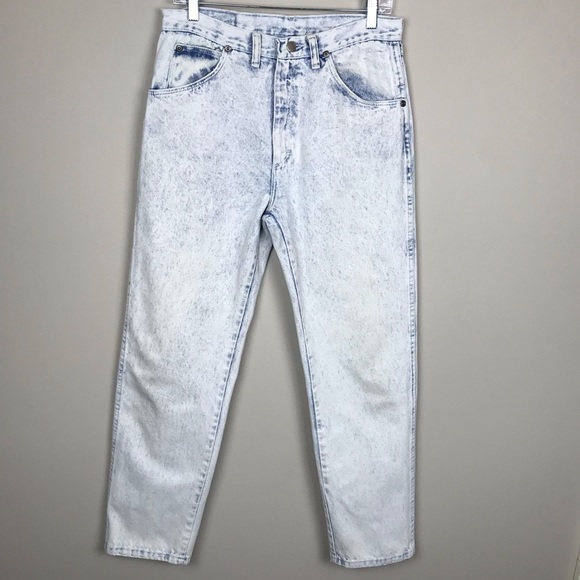 wrangler acid wash jeans